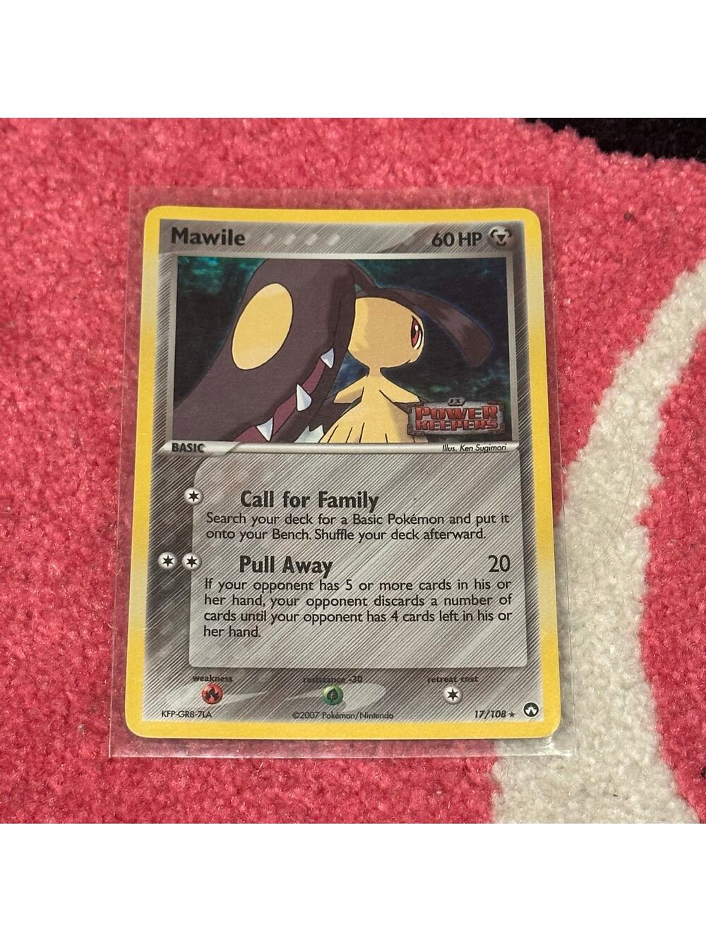 Mawile [Reverse Holo] #17 – Pokémon Power Keepers – Lightly Played/Played